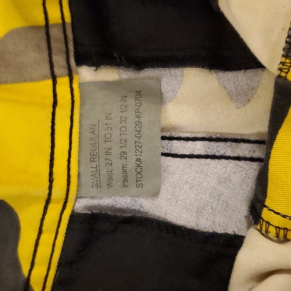 Baggy Loose Camo Print Cargo Pant Small - Picture 3 of 9